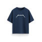Alcoholica - Navy Blue - Oversized T-Shirt