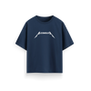 Alcoholica - Navy Blue - Oversized T-Shirt