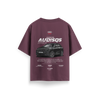 Audi SQ5 - Maroon - Oversized T-Shirt
