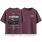 Audi SQ5 - Maroon - Oversized T-Shirt