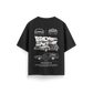 Back To The Future - Black - Oversized T-Shirt