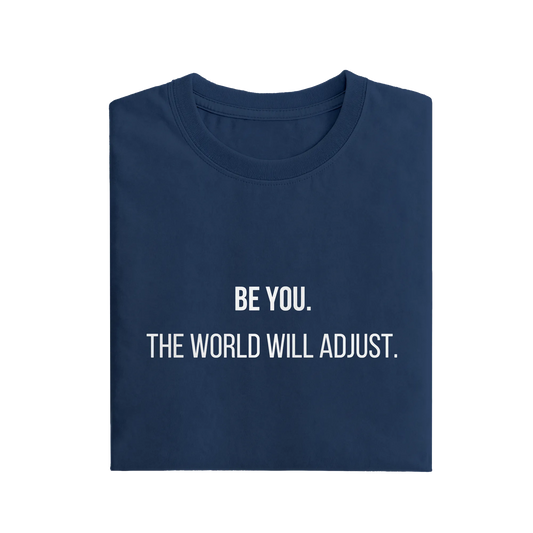 Be You v2 - Navy Blue - T-Shirt