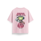 Brainwash - Baby Pink - Oversized - T-Shirt