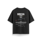 Breda-M30 - Black - Oversized T-Shirt
