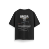 Breda-M30 - Black - Oversized T-Shirt
