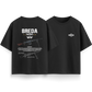 Breda-M30 - Black - Oversized T-Shirt