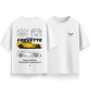 Chevrolet Corvette - White - Oversized T-Shirt