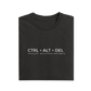 Ctrl Alt Del - Black - T-Shirt