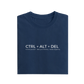 Ctrl Alt Del - Navy Blue - T-Shirt