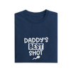 Daddy's Best Shot - Navy Blue - T-Shirt