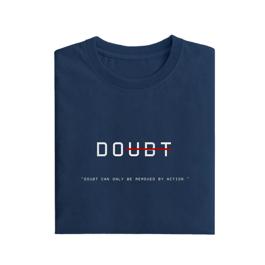 Doubt - Navy Blue - T-Shirt
