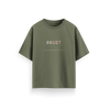 Doubt - Olive Green - Oversized - T-Shirt