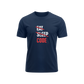Eat Sleep Code - Navy Blue - T-Shirt
