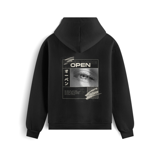 Eyes Wide Open - Black - Hoodie