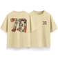 Famous - Beige - Oversized  T-Shirt