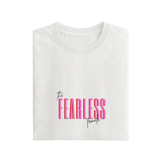 Fearless - White - T-Shirt