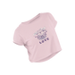 Feel The Love - Baby Pink - Croptop