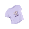 Feel The Love - Lavender - Croptop