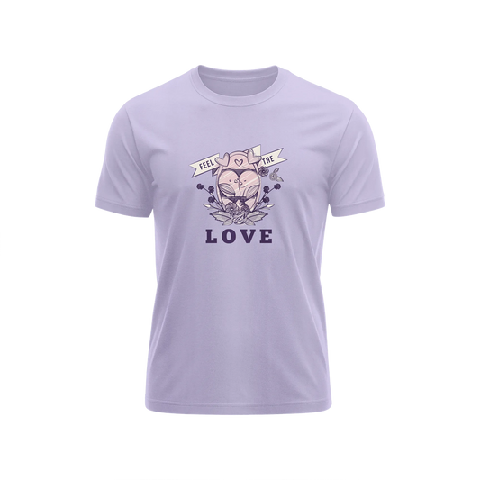 Feel The Love - Lavender - T-Shirt