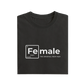 Female The Original Iron Man - Black - T-Shirt