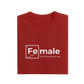 Female The Original Iron Man - Red - T-Shirt