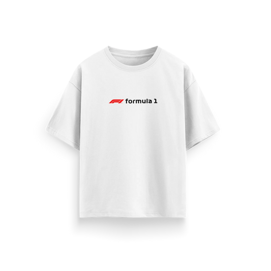 Ferrari Formula1 Team - White - Oversized T-Shirt