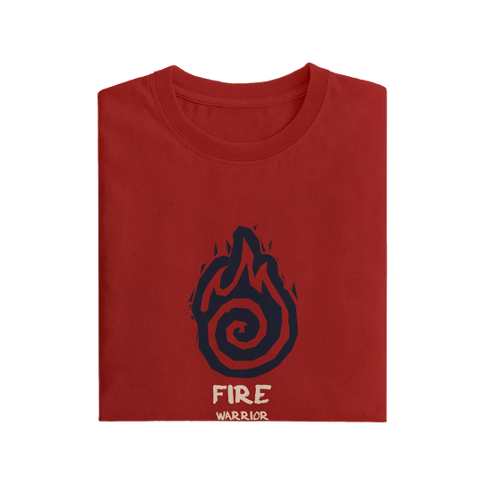 Fire Warrior - Red - T-Shirt