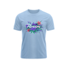 Flower - Baby Blue - T-Shirt