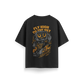 Fly High To The Sky - Black - Oversized  T-Shirt