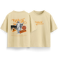 Freedom Streetwear - Beige - Oversized  T-Shirt