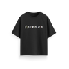 Friends - Black - Oversized - T-Shirt