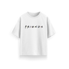 Friends - White - Oversized - T-Shirt