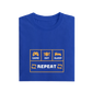 Game Eat Sleep Repeat - Royal Blue - T-Shirt