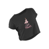 Girl Power - Black - Croptop
