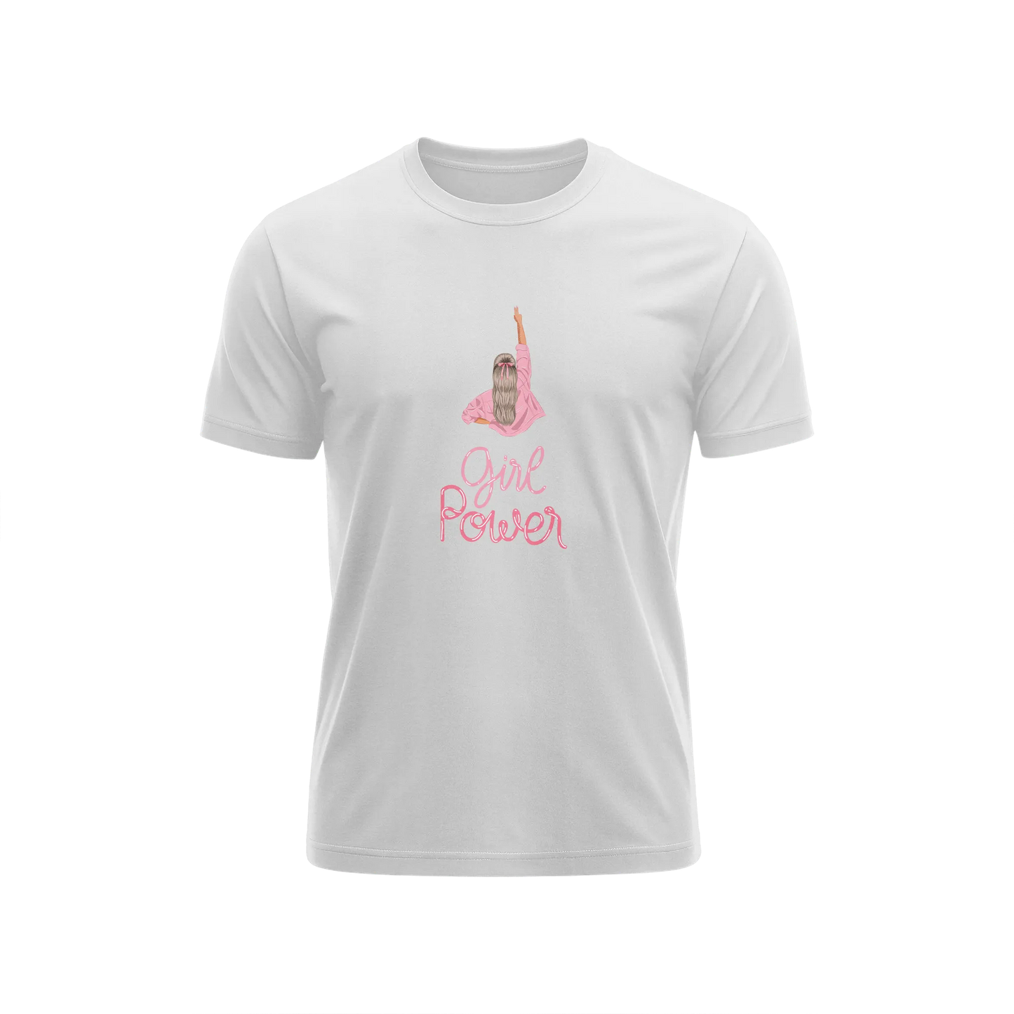 Girl Power - White - T-Shirt