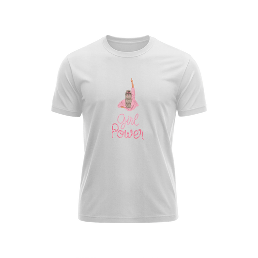 Girl Power - White - T-Shirt
