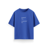 Humans Humanity - Royal Blue - Oversized T-Shirt