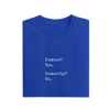 Humans Humanity - Royal Blue - T-Shirt