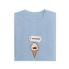 I Scream - Baby Blue - T-Shirt