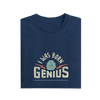 I Was Born Genius - Navy Blue - T-Shirt