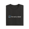 I'm Not A Robot - Black - T-Shirt