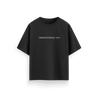 Immediately No - Black - Oversized T-Shirt