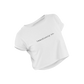 Immediately No - White - Croptop