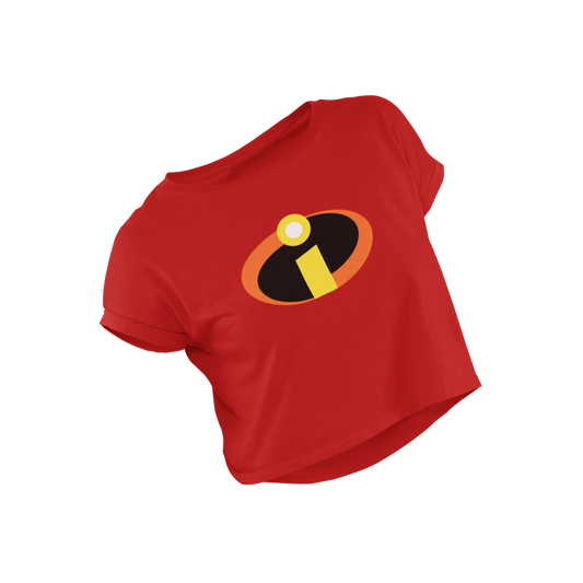 Incredibles - Red - Croptop