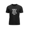 Karma Is Like 69 You Get What You Give - Black - T-Shirt