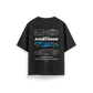 Lamborghini Aventador - Black - Oversized T-Shirt