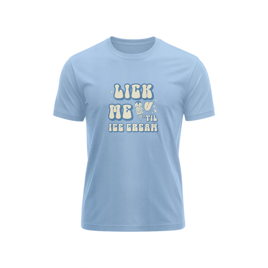 Lick Me - Baby Blue - T-Shirt