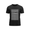Lines Cat Eye - Black - T-Shirt