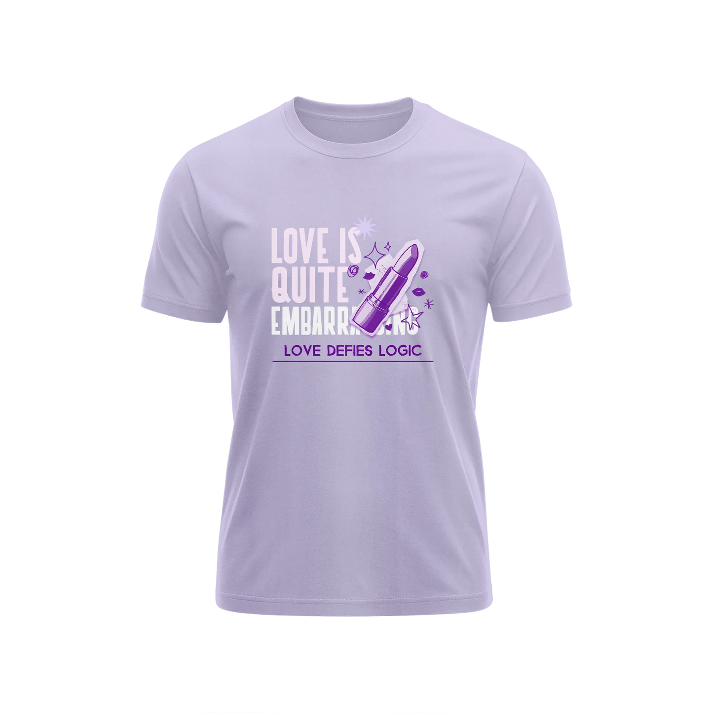 Love Is Quite Embarrassing - Lavender - T-Shirt