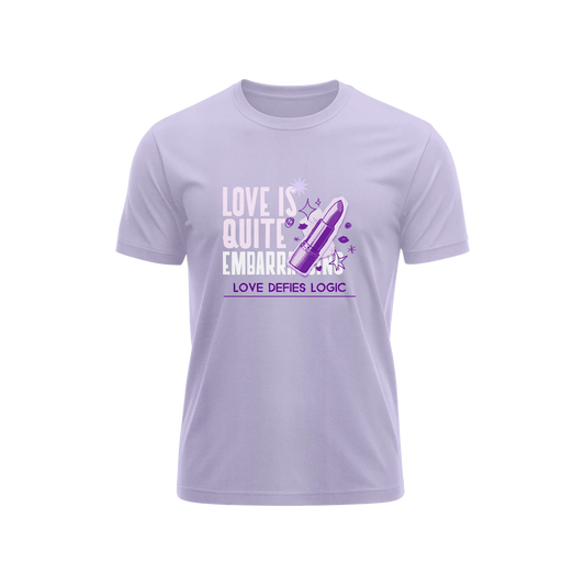 Love Is Quite Embarrassing - Lavender - T-Shirt